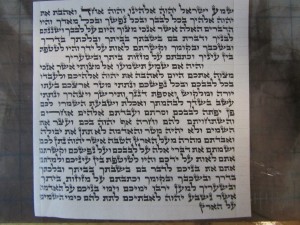 Mezuzah written by Rabbi Greenstein 12cm Beis Yosef T.